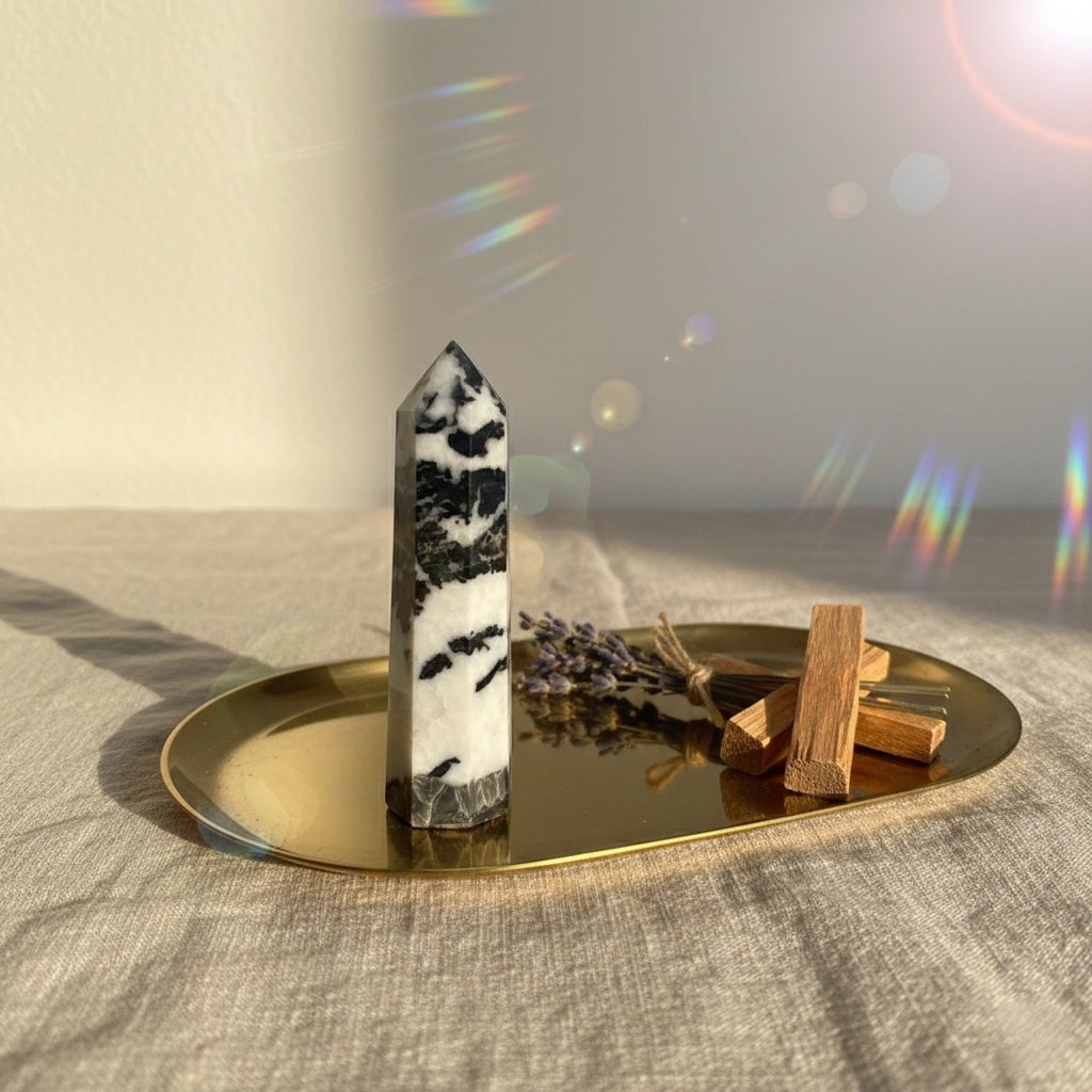 ⚫⚪ Zebra Jade – Crystal of Balance, Strength and Harmony