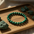 Doğal Malakit Bileklik