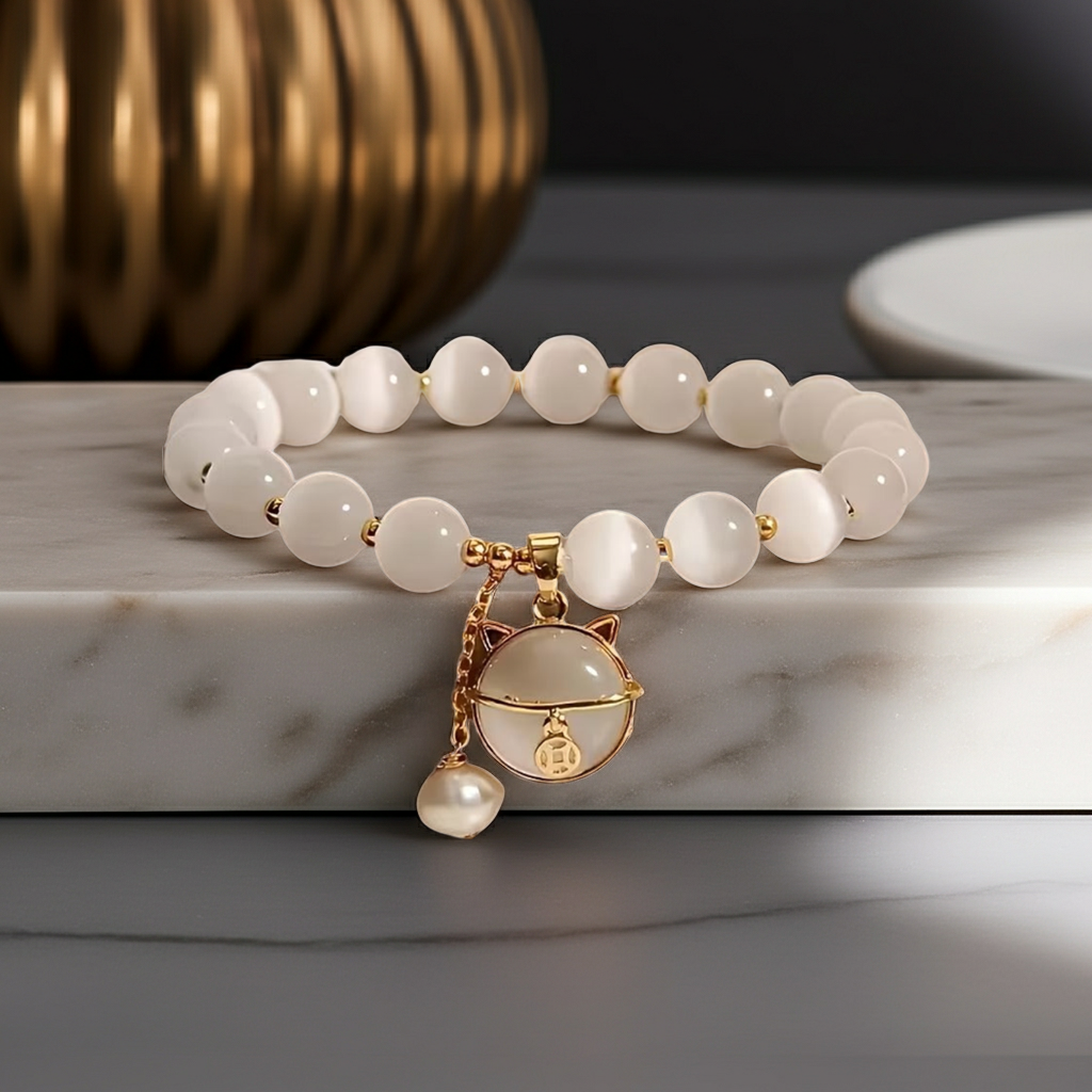 Kedi Gözü Çocuk Bilekliği – Neşe ve Koruma