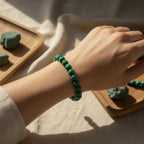 Doğal Malakit Bileklik