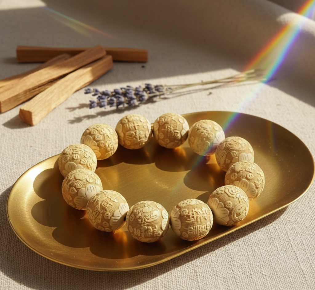 Ejderha ve Anka Ahşap Bileklik – Uğur ve Güç