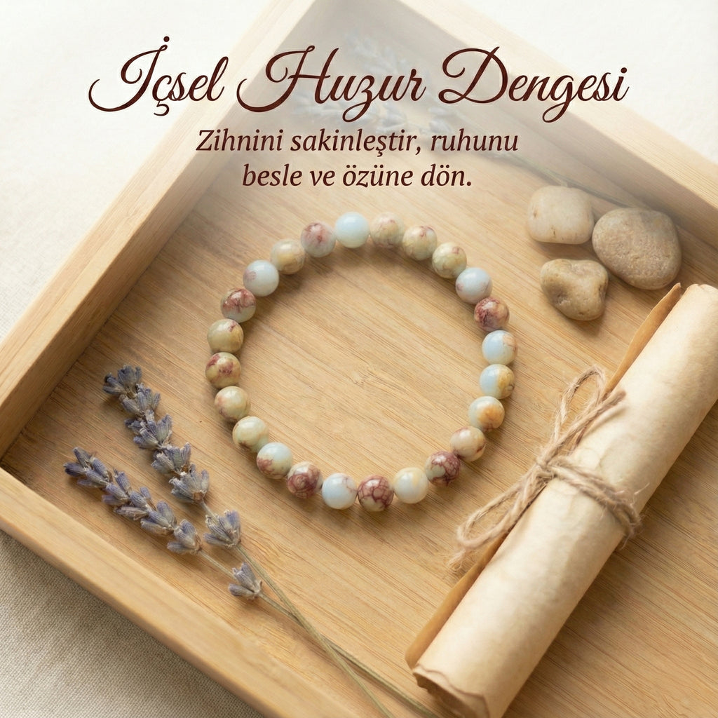 Zihin ve Ruh Uyumu | Doğal Shoushan Bilekliği