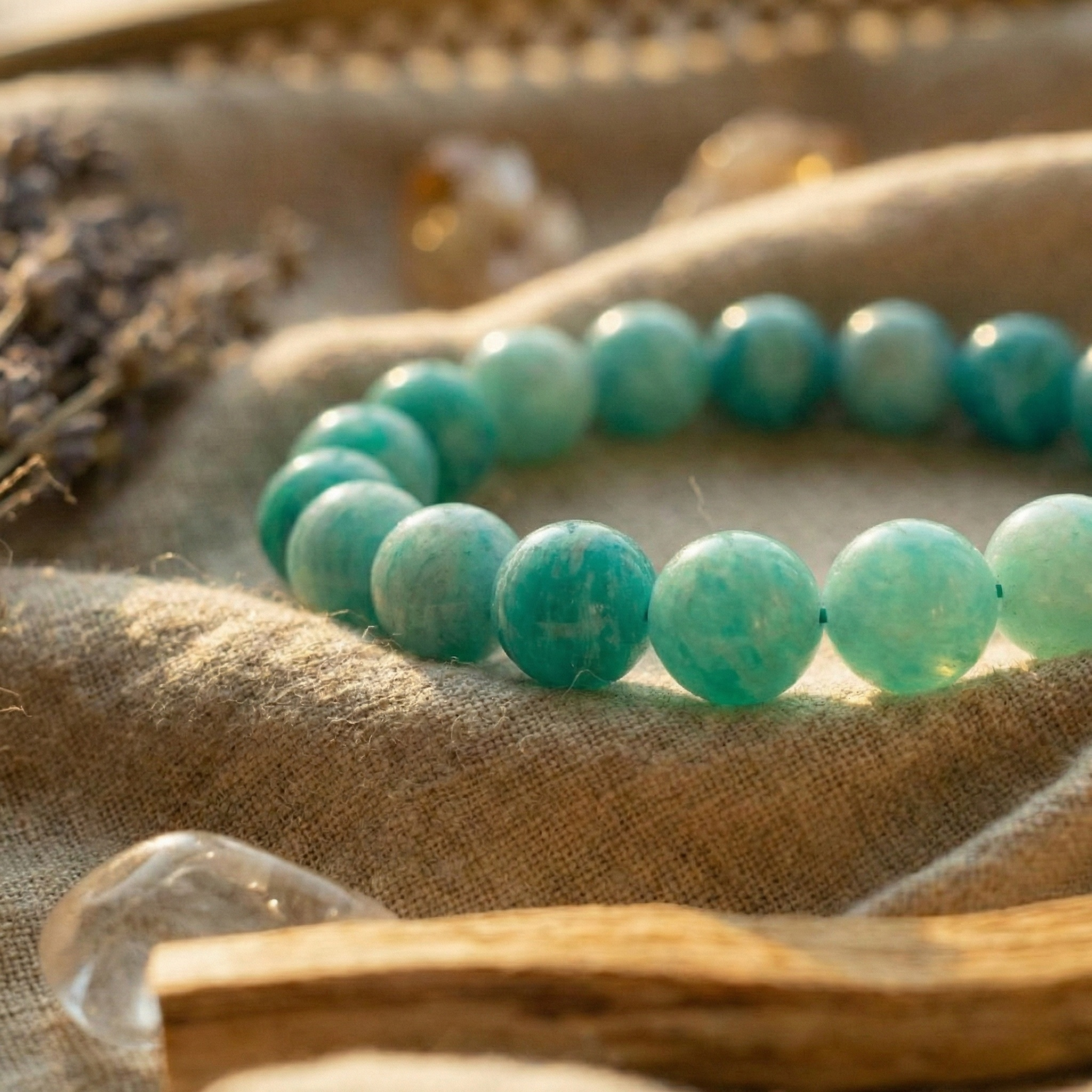 İfade Gücü ve Dinginlik: Mavi Kalsedon Bileklik