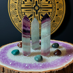 🍉 Karpuz Florit Taşı – Zihin ve Kalp Dengesinin Kristali