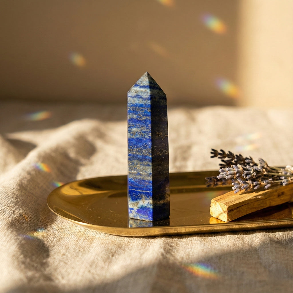 💙 Lapis Lazuli Stone – Crystal of Wisdom, Intuition and Expression