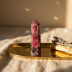 💗 Rhodonite – The Crystal of Compassion, Forgiveness and Heart Balance