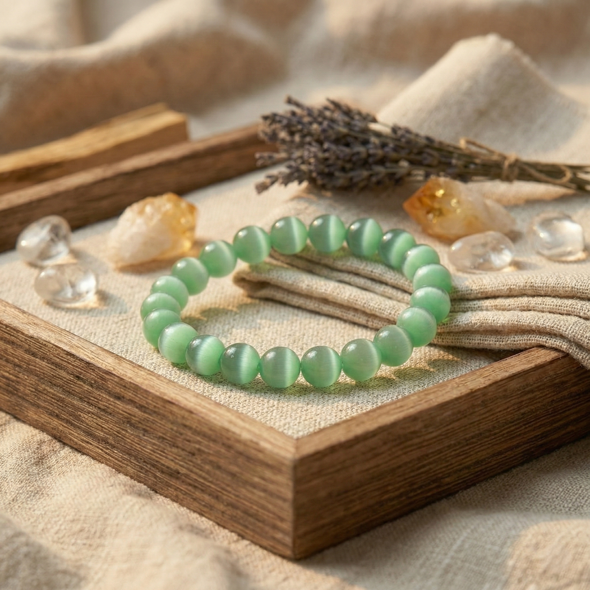 Vizyonun ve Netliğin Parıltısı: Yeşil Kedi Gözü