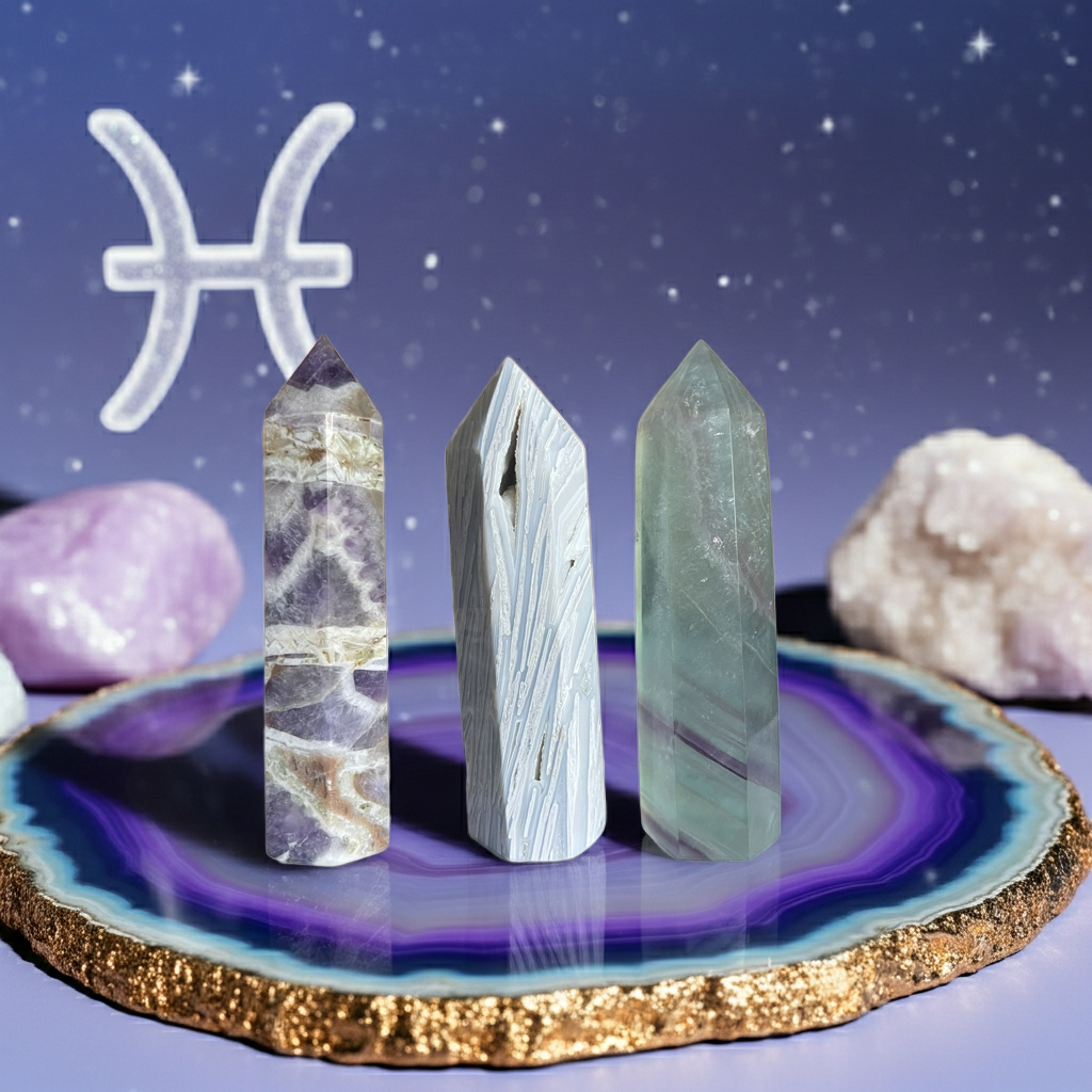 ♓ Balık Burcu Seti – Sezgine Güven, Huzurla Ak