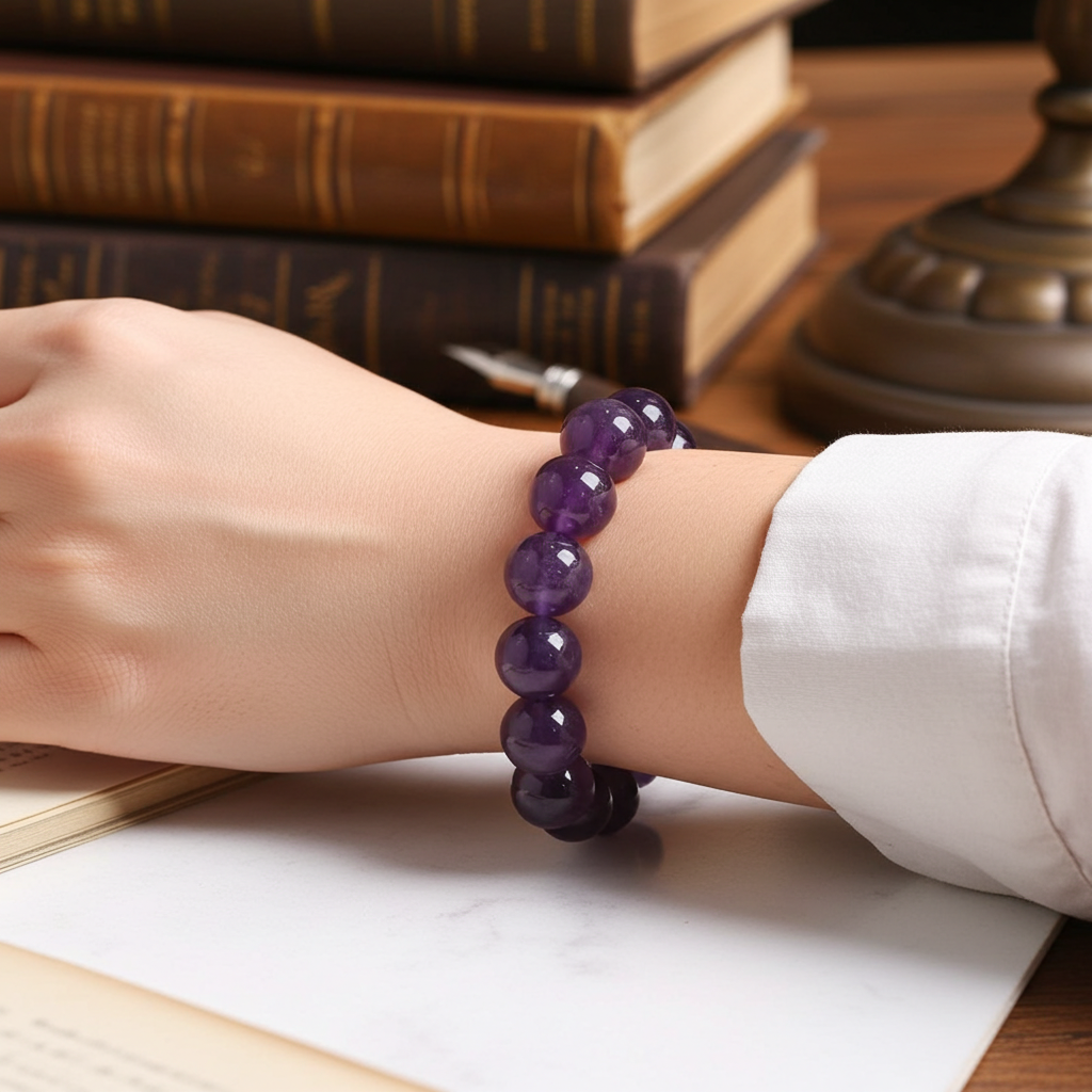 Ametist Bileklik – Huzur ve Arınma