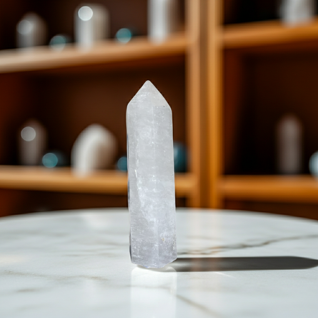 🤍 Kuvars Kristali – Saf Enerji ve Berraklık Kristali